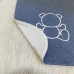 Slab teddybeer blauw (Duo pack)