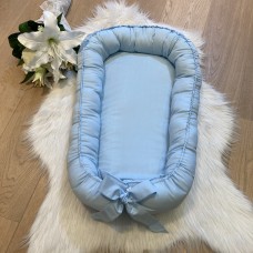 Babynestje basic Klassiek blauw