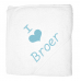 I love broer (babycape)