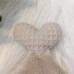 Doudou love fleece beige